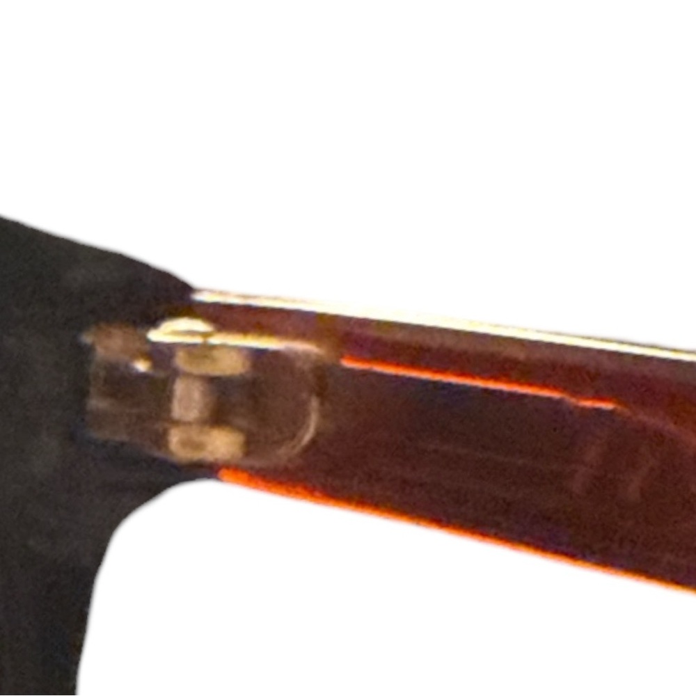 Gucci Tortoiseshell Eyeglass Temple Arm - Amber Brown - Picture 9 of 10